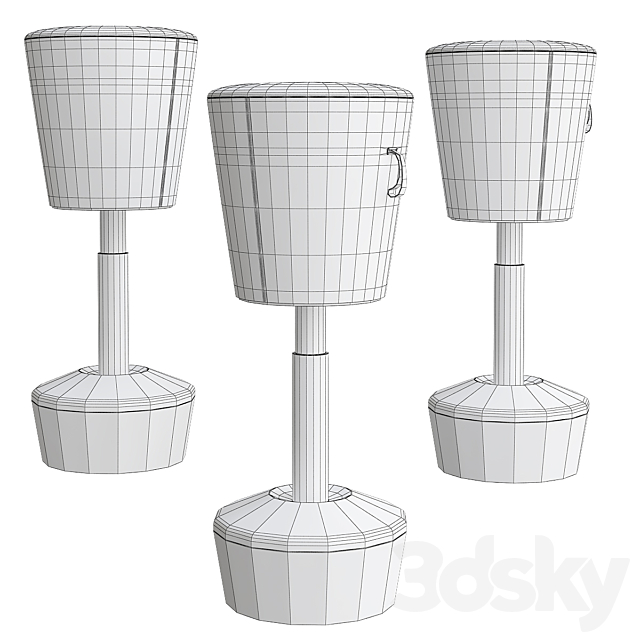 Profim MICKEY Bar stools 3DSMax File - thumbnail 2