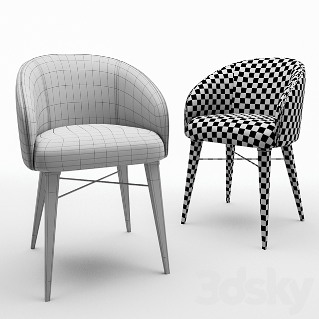 Prosvir chair 3DSMax File - thumbnail 3