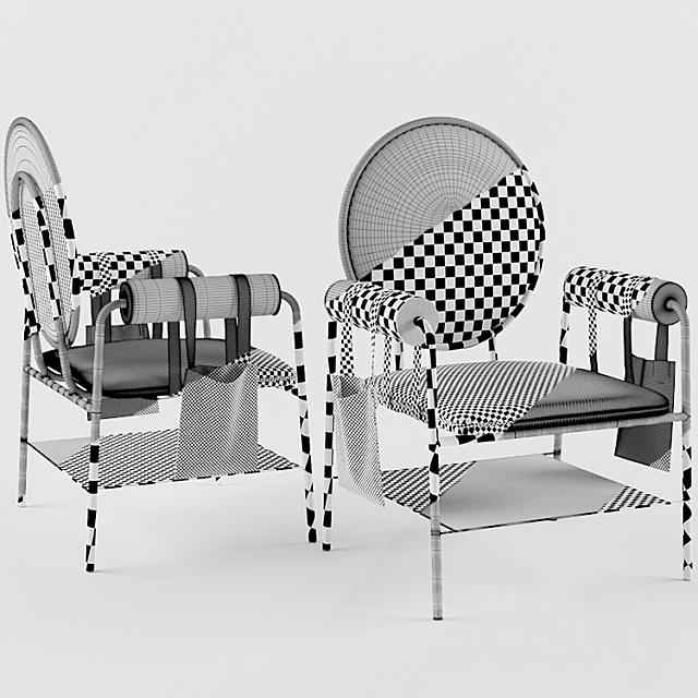 Q chair 3DSMax File - thumbnail 3