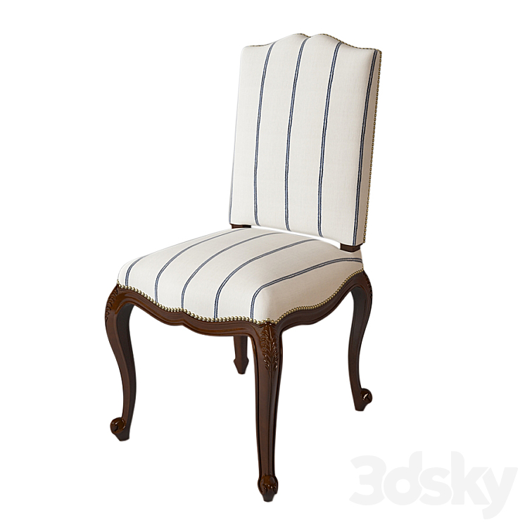 Ralph Lauren Cannes Dugiere dining chair 046-28 3DS Max Model - thumbnail 1