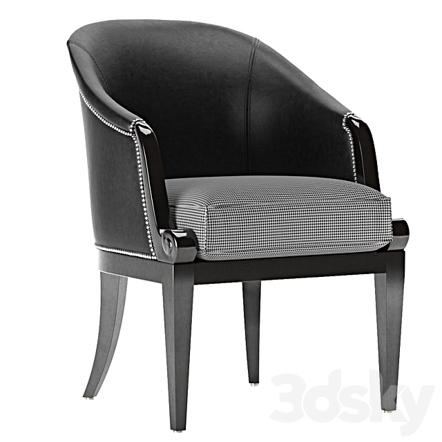 Ralph_Lauren_DUCHESS_DINING_CHAIR 3DSMax File - thumbnail 1