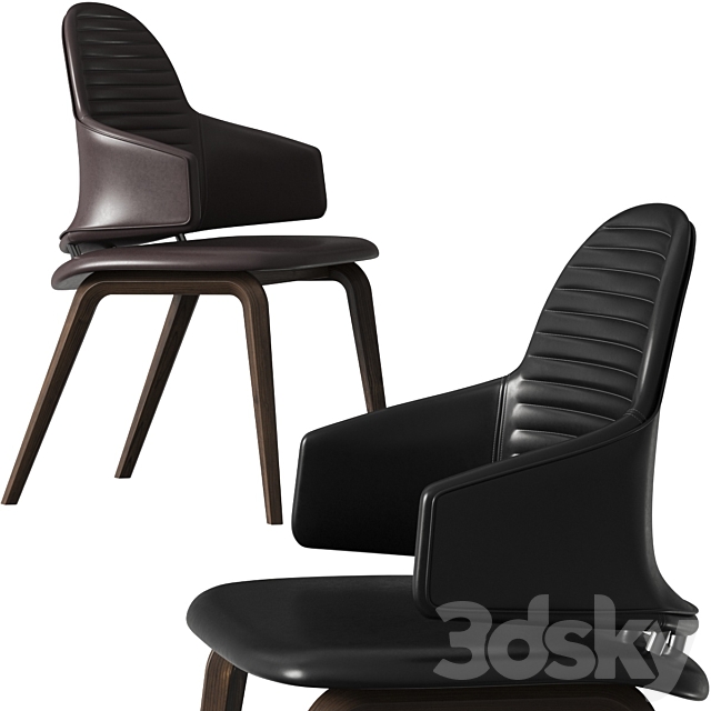 Reflex Vela Armchair 3ds Max - thumbnail 1