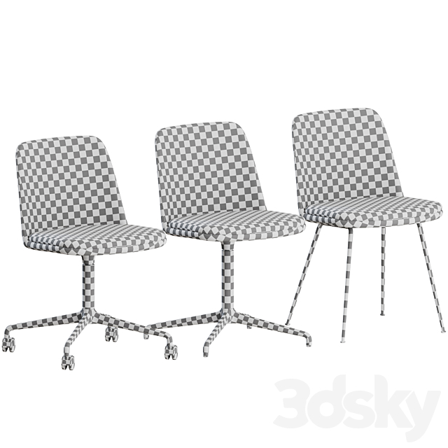 Rely Chair by & Tradition 3DS Max Model - thumbnail 3