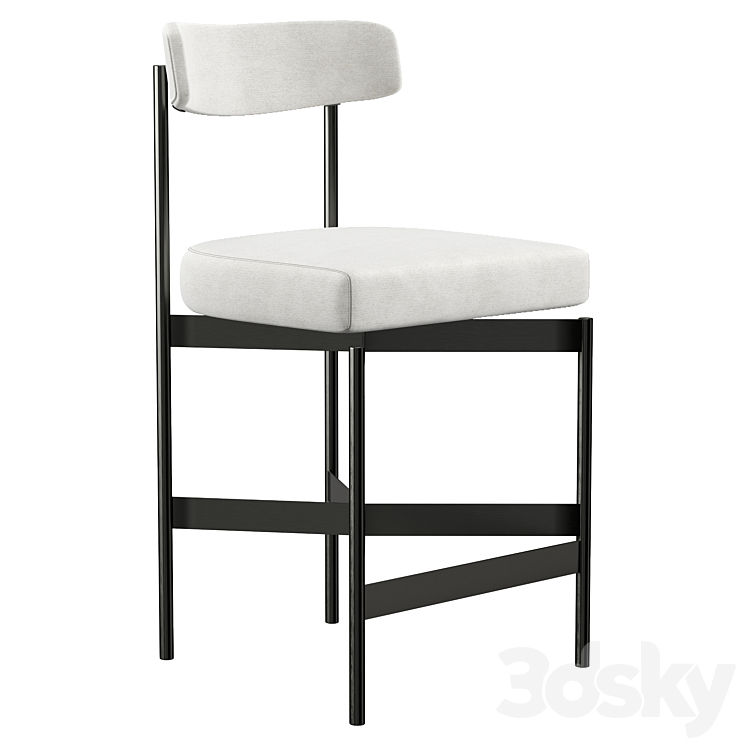 Remy Counter Stool 3DS Max Model - thumbnail 3