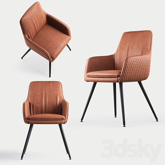 Renn Occasional Chair 3DSMax File - thumbnail 2