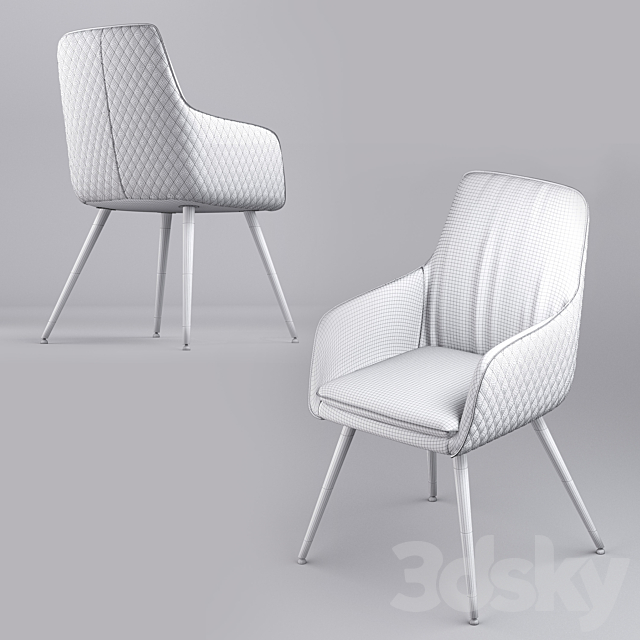 Renn Occasional Chair 3DSMax File - thumbnail 5