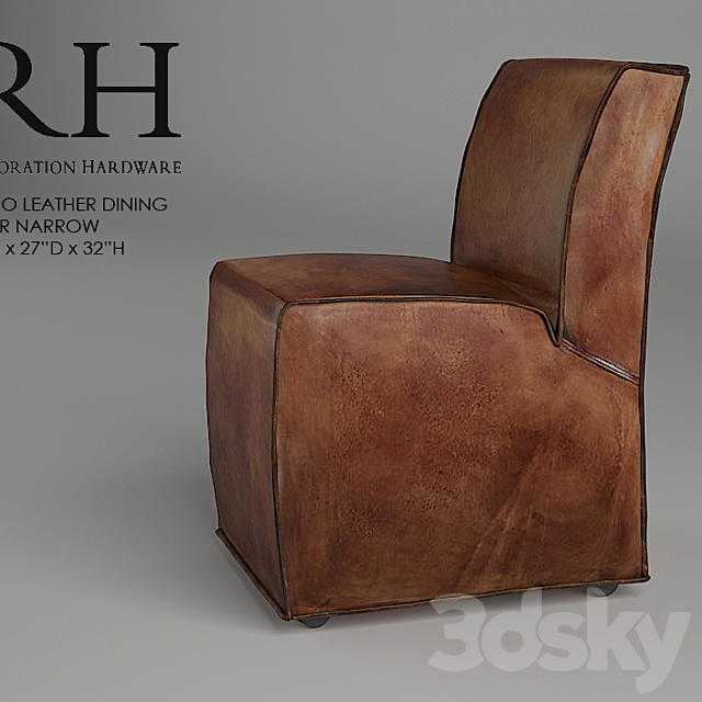 Restoration Hardware _ Bruno 3DSMax File - thumbnail 1