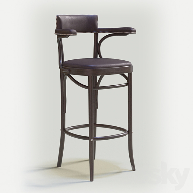 Restoration Hardware vienna cafe barstool 3DSMax File - thumbnail 1