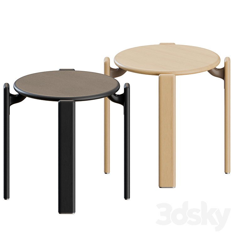 Rey Stool by Hay 3DS Max Model - thumbnail 3