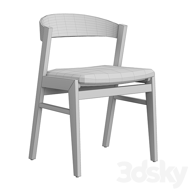 RH Anders Chair 3DS Max Model - thumbnail 3