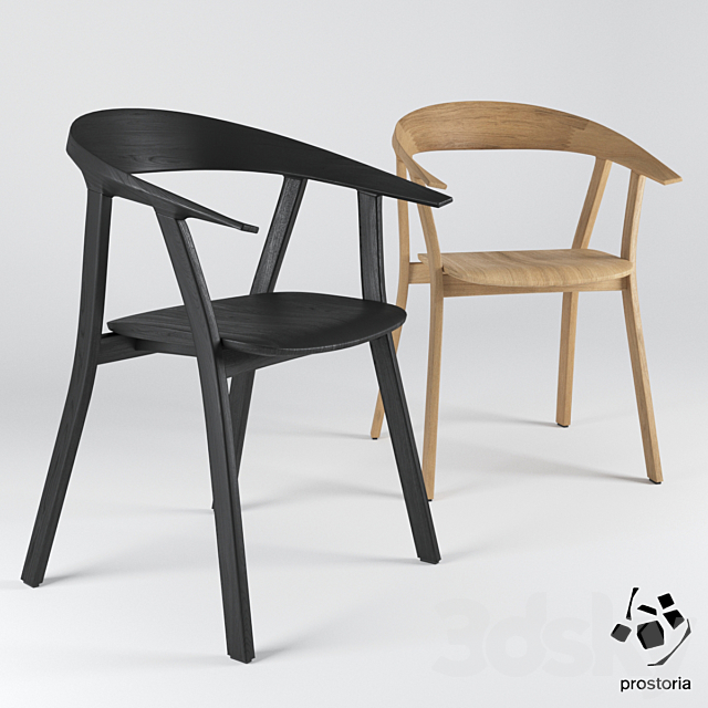 Rhomb chair by Prostoria 3DSMax File - thumbnail 1