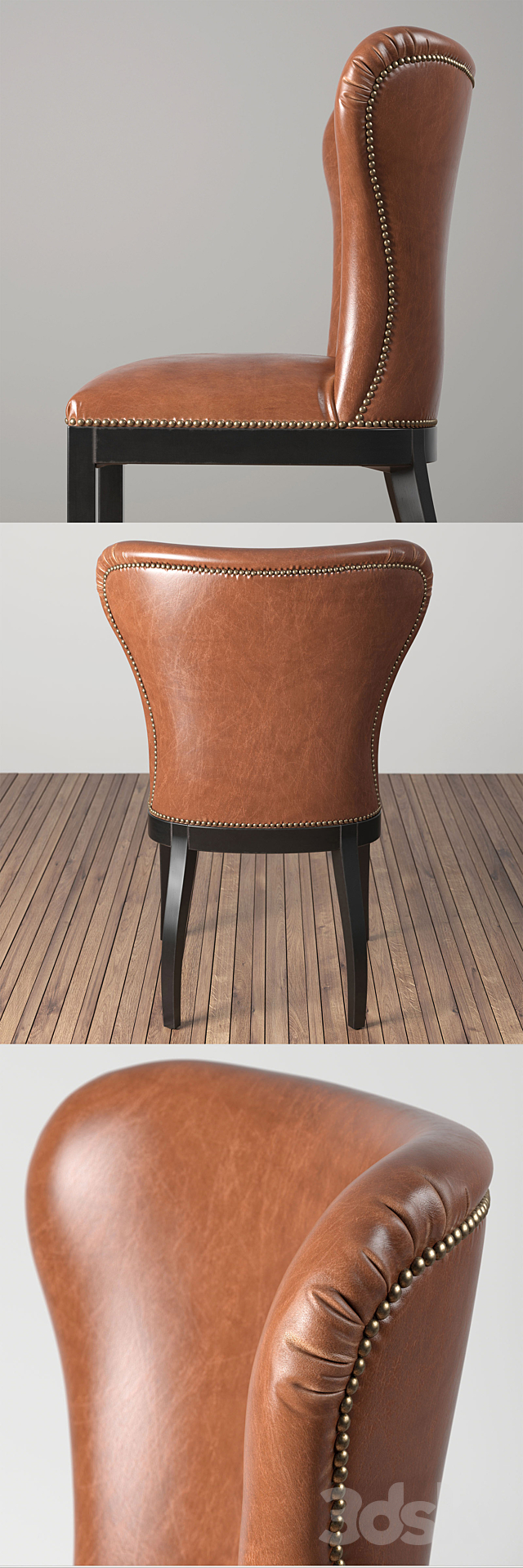 Richmond Dining Chair _ dining chair Richmond 3DS Max Model - thumbnail 2