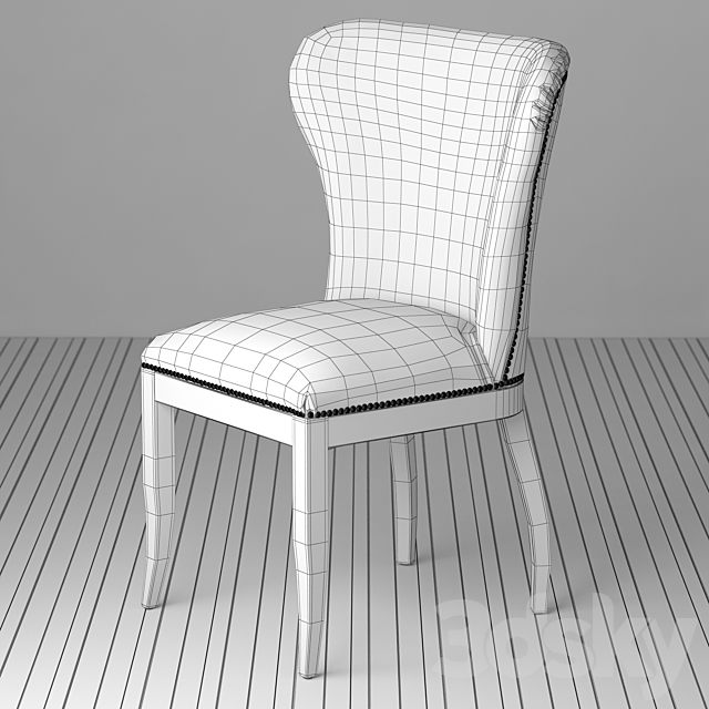 Richmond Dining Chair _ dining chair Richmond 3DS Max Model - thumbnail 3