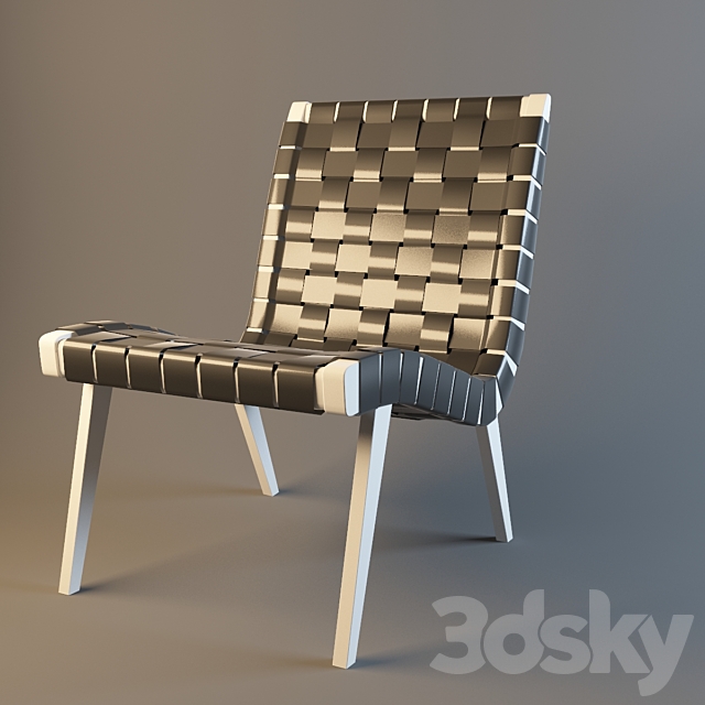 risom loungeknoll 3ds Max - thumbnail 1