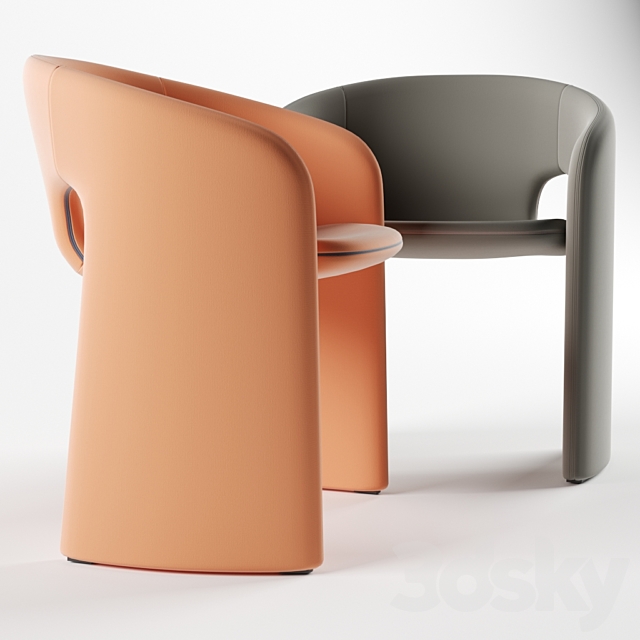 Roche Bobois Celeste Armchair 3DSMax File - thumbnail 2