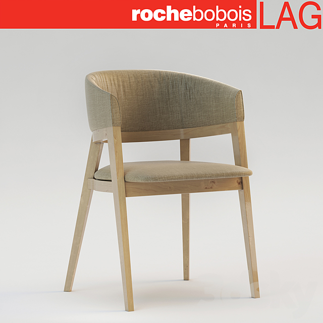 Roche Bobois LAG bridge chair 3DS Max Model - thumbnail 1