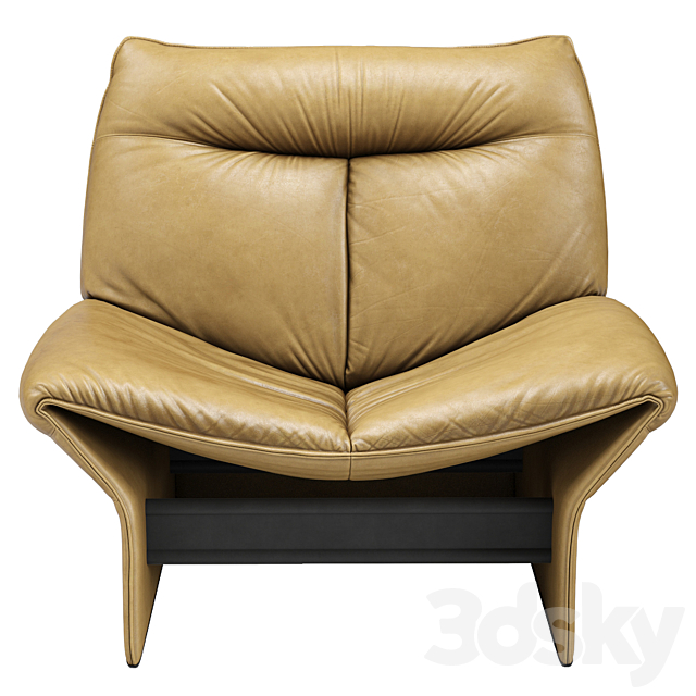 Rondine Lounge Chair 3DSMax File - thumbnail 2