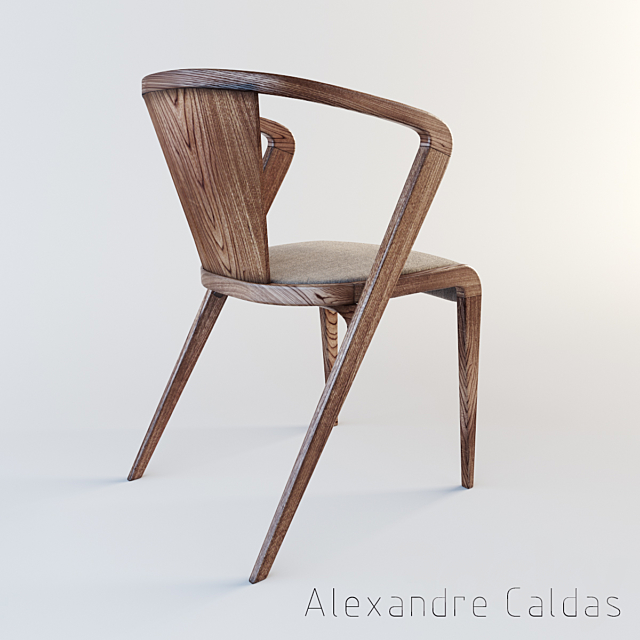 Root Chair by Alexandre Caldas 3DSMax File - thumbnail 1