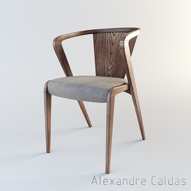 Root Chair by Alexandre Caldas 3DSMax File - thumbnail 2