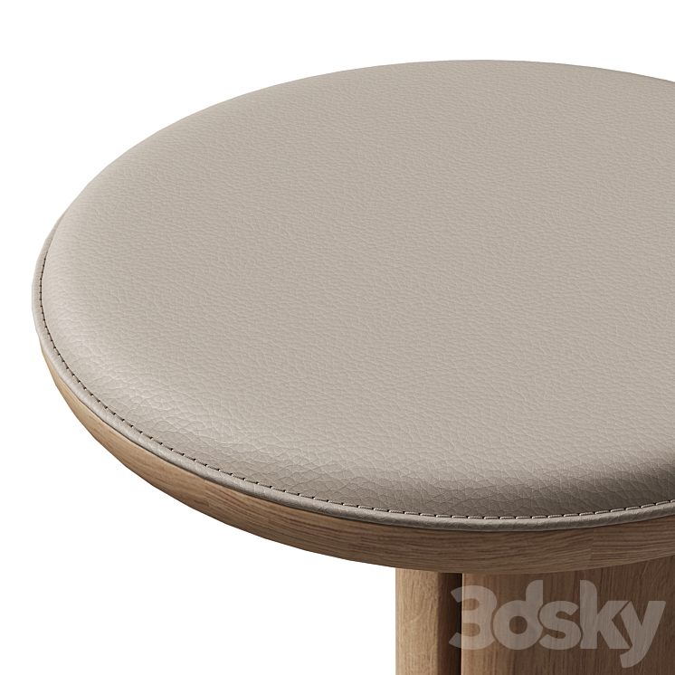 Ross Gardam Rook Stool 3DS Max Model - thumbnail 2