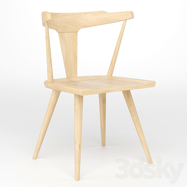 Ruthie Chair 3DS Max Model - thumbnail 2