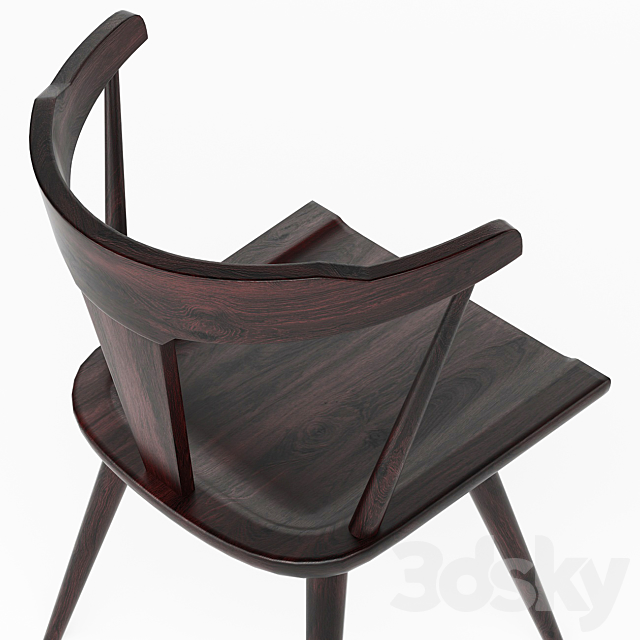 Ruthie Chair 3DS Max Model - thumbnail 3