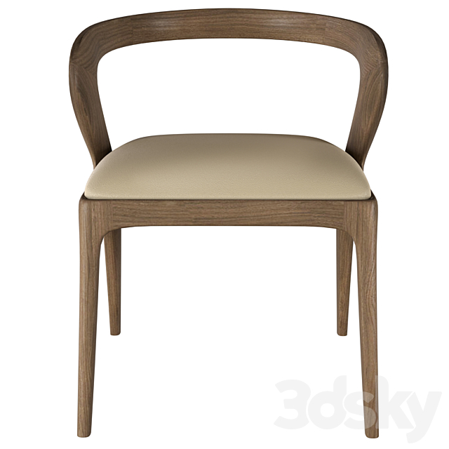 Salma Dining Chair by Agrippa 3ds Max - thumbnail 3