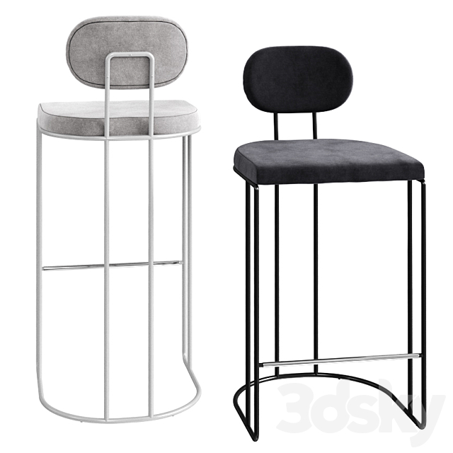 Sedis barstools 3DSMax File - thumbnail 1