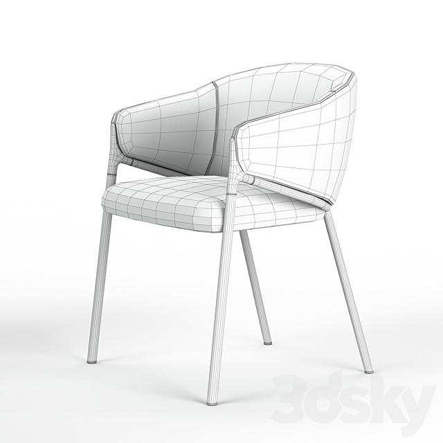 SegisHammer chair 3ds Max - thumbnail 3