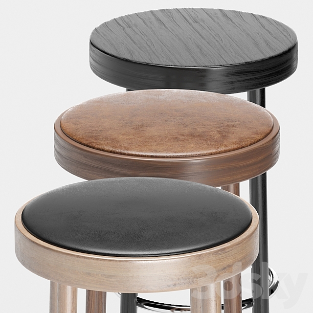 Select bar stool 11-373 by horgenglarus 3DSMax File - thumbnail 1