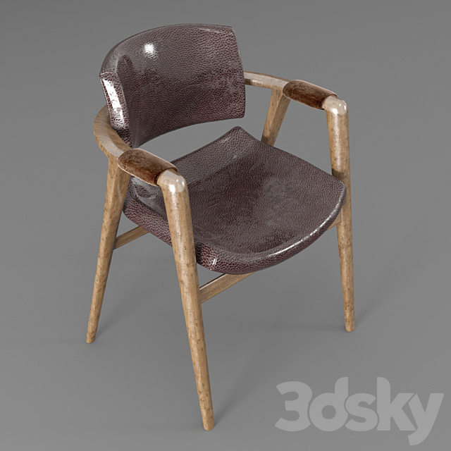 Seotox chair leather 3DSMax File - thumbnail 1