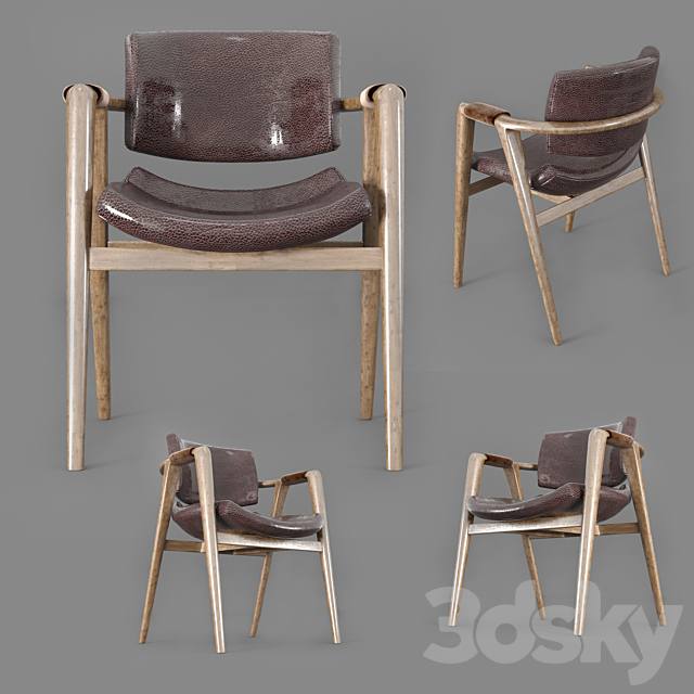 Seotox chair leather 3DSMax File - thumbnail 2