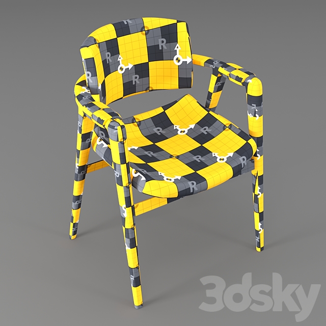 Seotox chair leather 3DSMax File - thumbnail 3