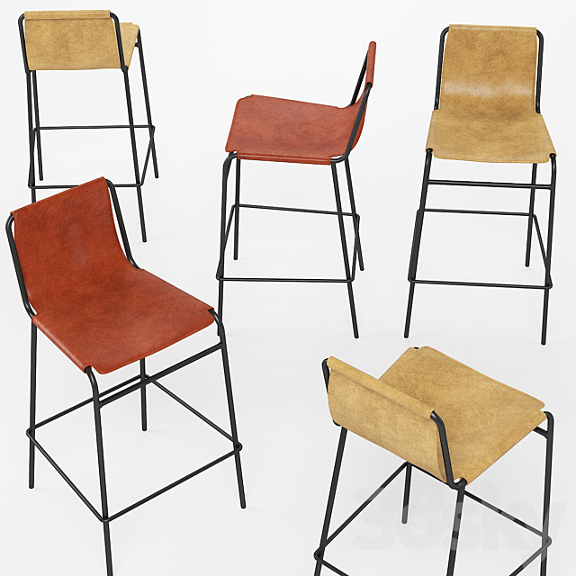 September_Bar_Stool 3ds Max - thumbnail 3