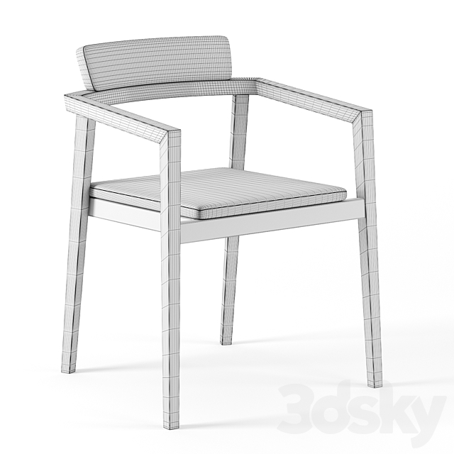 SESSION chair by Magnus Olesen 3DS Max Model - thumbnail 3