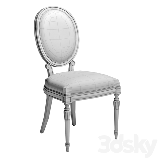 Sevensedie Chair Olga 3DSMax File - thumbnail 3