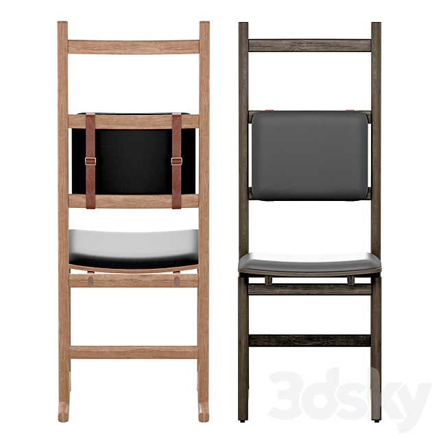 Shaker Dining Chair Neri & Hu 3ds Max - thumbnail 3