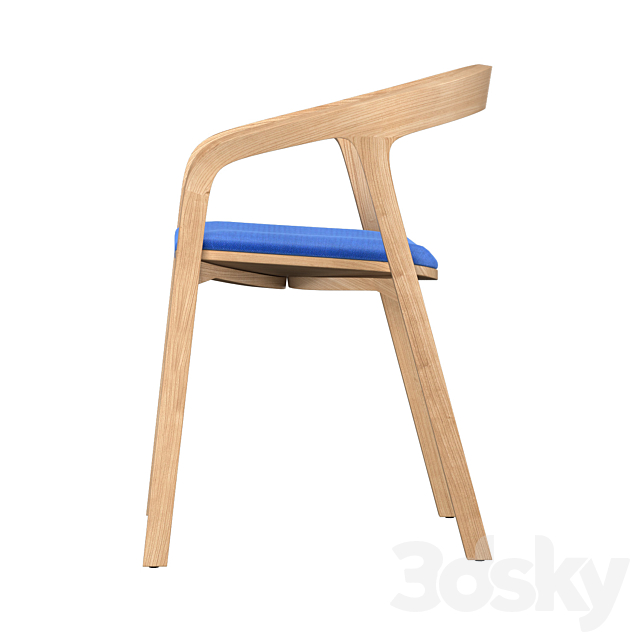 She Said Chair 3DS Max Model - thumbnail 2