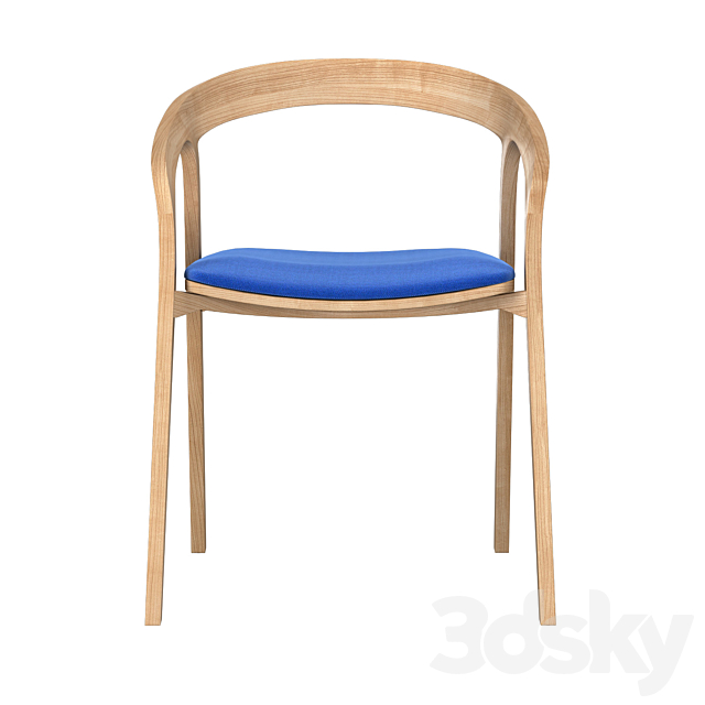 She Said Chair 3DS Max Model - thumbnail 4