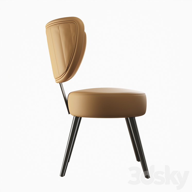 Sicis blow chair 3DS Max Model - thumbnail 2