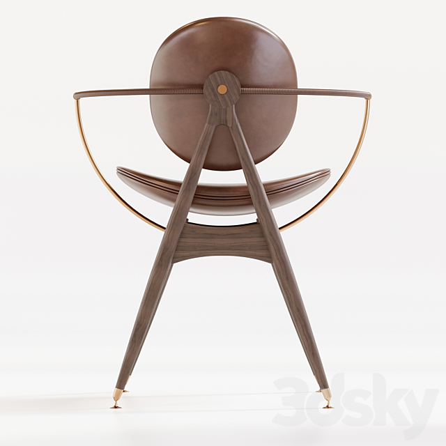 Siglomoderno circle chair 3ds Max - thumbnail 2