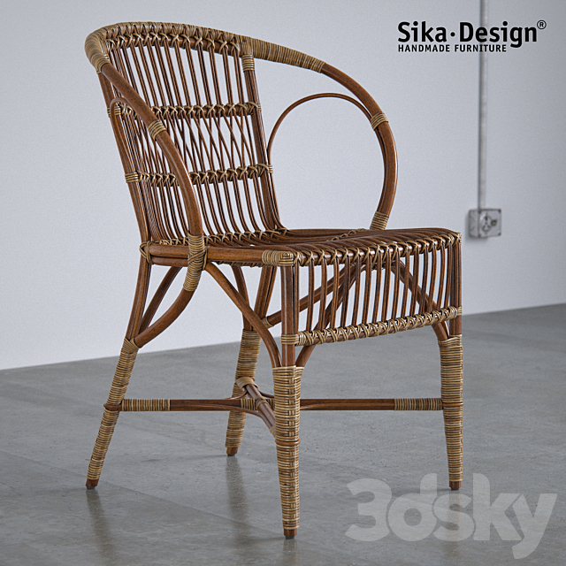 Sika Design Wengler chair 3DSMax File - thumbnail 1