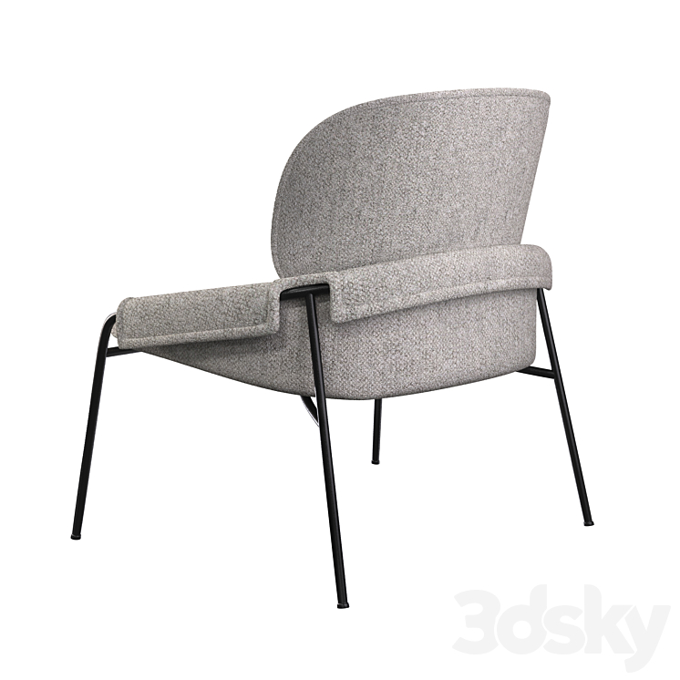 SKANDI Claudio Lounge 3DS Max Model - thumbnail 2