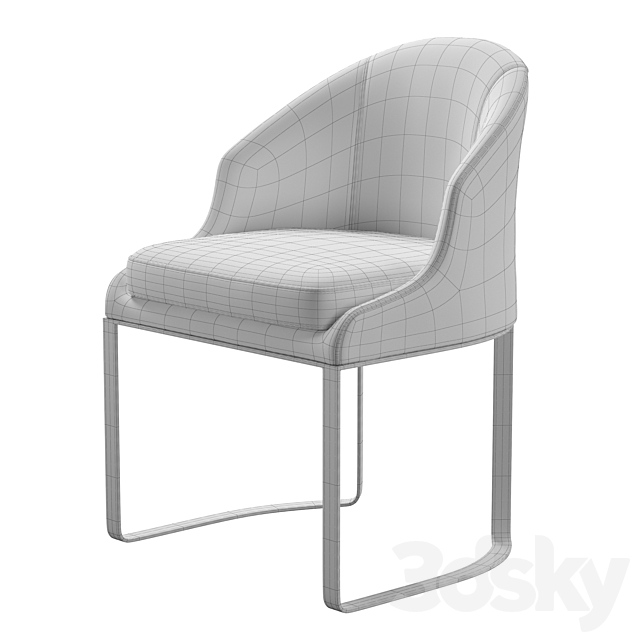 Soft Chair Detroit 3DSMax File - thumbnail 2