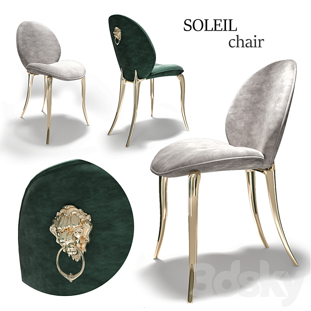 soleil chair boca do lobo 3DSMax File - thumbnail 1