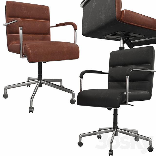 Sophia conference chair 3ds Max - thumbnail 1