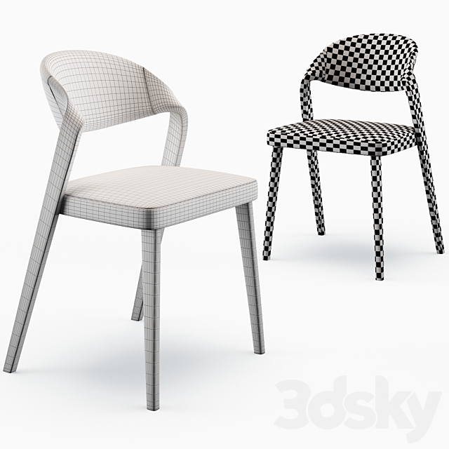 Spin chair by Martin Ballendat 3DS Max Model - thumbnail 5