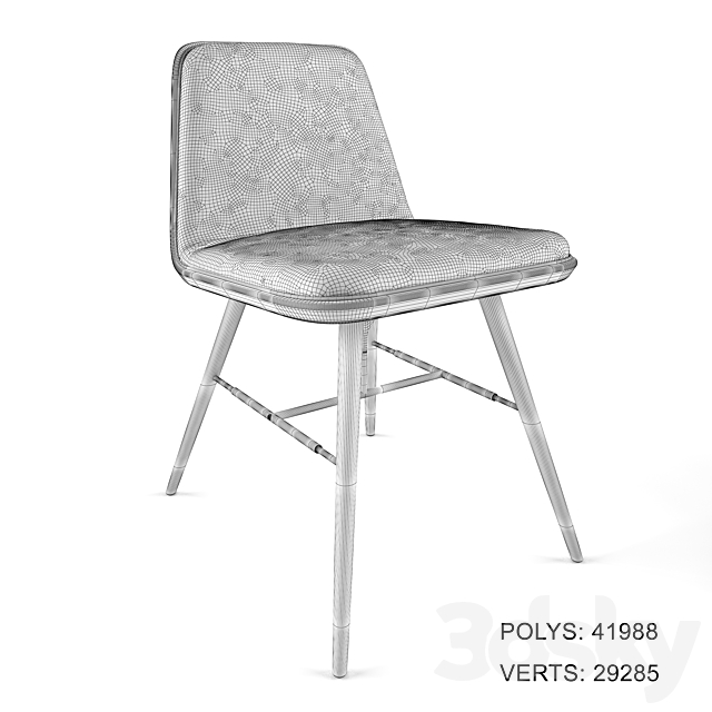 Spine Barstool & chair 3DSMax File - thumbnail 3