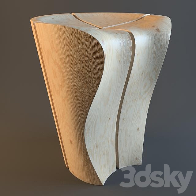 stool 3ds Max - thumbnail 1