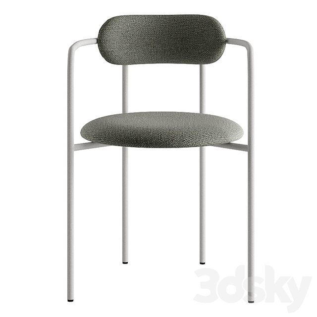 Stool 6 3DS Max Model - thumbnail 3